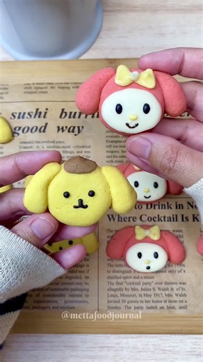 Resep Sanrio Butter Cookies yang Menggemaskan