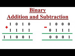 Binary Addition and Subtraction Explained with Examples