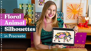 Draw Floral Animal Silhouettes in Procreate | Cat Coquillette | Skillshare