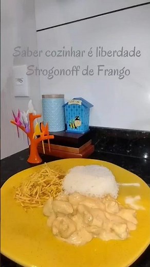 Knowing how to cook is freedom! The perfect chicken stroganoff!