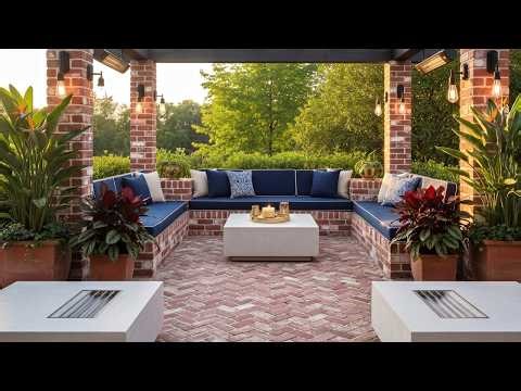 100+ Viral Brick Patio Ideas 2026 🌿 Dream Seating, Luxury Backyard Designs & Modern Layouts