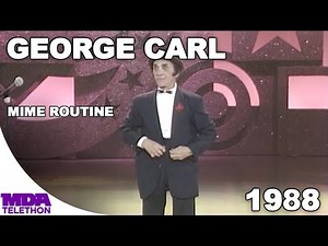 George Carl - Mime Routine | 1988 | MDA Telethon