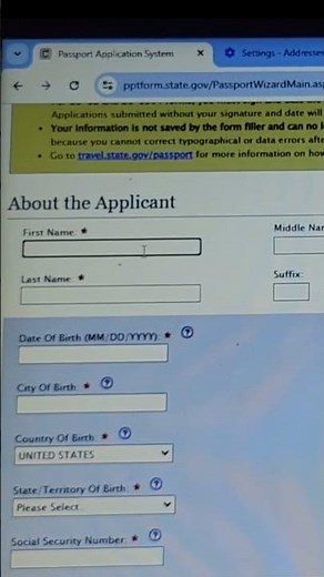 How to fill ds 11 for us passport [newborn baby] #uspassport