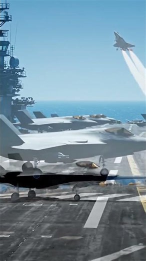 F-35C Fighter Jet Catapult Launch