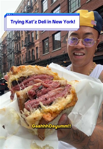 Trying the Famous @Katz’s Delicatessen #katzdeli #katz #deli #newyork #placestoeat
