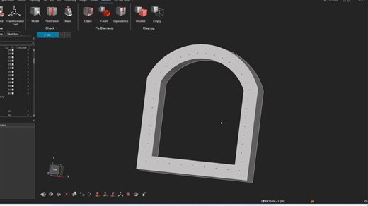 隧道爆破带倾斜角度炮孔案例过程记录(Solidwork2023 HyperMesh 2024 Ls Prepost)