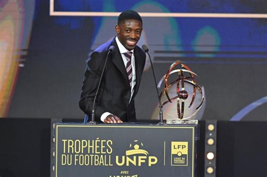 Ousmane Dembélé, Pierre Sage, Zouriko Davitachvili, Melchie Dumornay, Michael Olise... Le palmarès complet des trophées UNFP 2025-2026