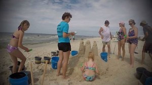 7.6K views · 15 reactions | Beautiful day for a Sand Castle 101 Class with the Pursell Family! Classes are avaliable all summer! We come to you-All equipment provided Book at SandCastleU.com | Sand Castle University | Facebook
