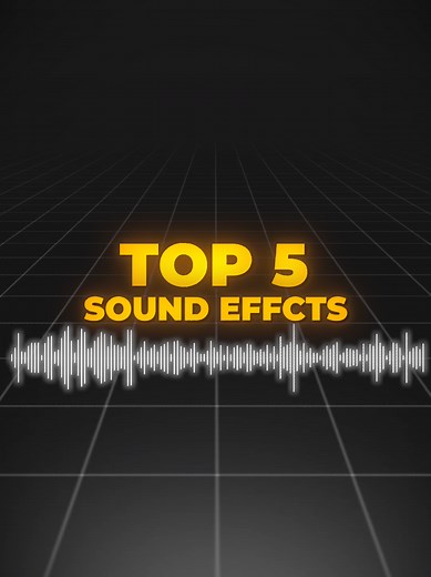 Top 5 Sound Effects for Video Editing in 2025