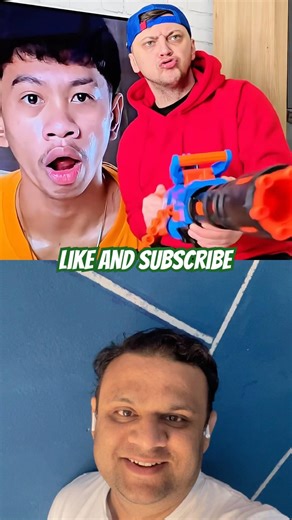Crazy Toy Gun Prank on TV Face 😂🔥 | Funny Reaction Challenge pranks