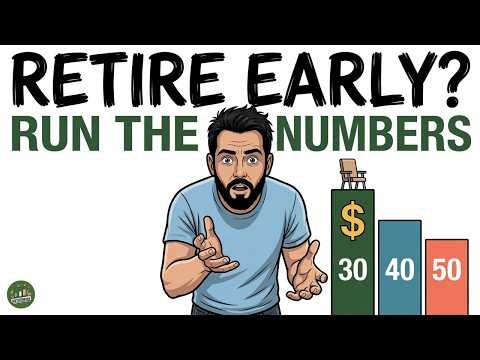 The Real Cost of Retiring Early at 30 vs 40 vs 50