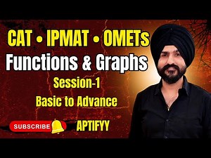 Functions & Graphs -1 for CAT