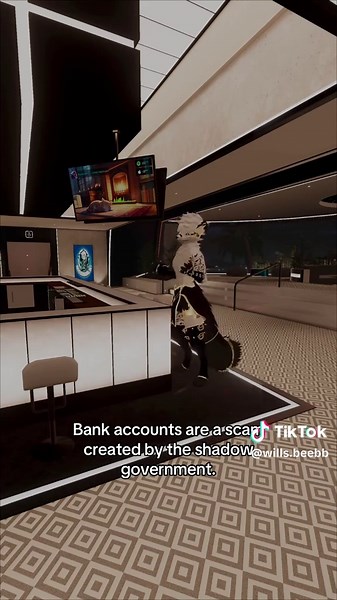 Bank accounts are a scam created by the shadow government