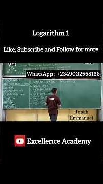 Indices 2 | How to apply the Laws of Indices | Indices Examples #jonahemmanuel #excellenceacademy