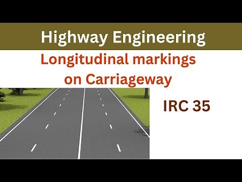 Longitudinal markings on Carriageway, centre line, edge, warning lines, lane marking, no overtaking