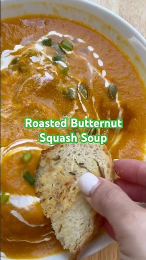 Roasted Butternut Squash Soup