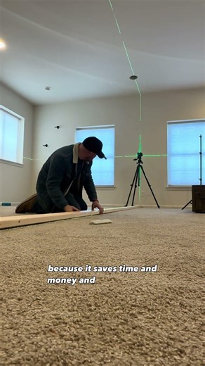 A wall over carpet? Yes…but don’t! #construction #diy #homeimprovement #interiordesign #homedecor