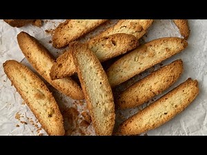 Crispy & Perfect Biscotti Recipe | Twice-Baked Italian Cookies for Tea Time!