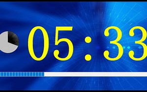 8-minute timer, eight minutes countdown alarm clock.| 8分钟计时器八分钟倒计时闹钟