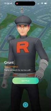 Pokémon GO - Team GO Rocket Steel Grunt