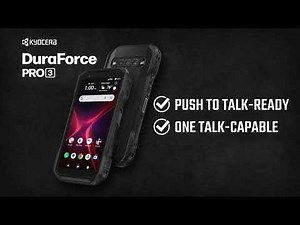 Verizon One Talk & Push to Talk-Ready | Ultra-Rugged DuraForce PRO 3 by Kyocera
