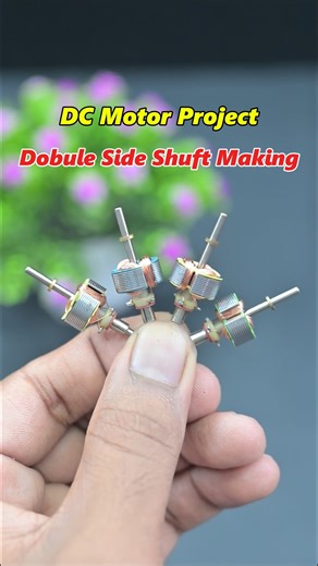 Dc Motor Modification • How to Make a Double Shaft DC Motor at Home #shorts #trending #motor