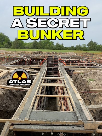 Building a Secret Concrete Bunker for Survival Preparedness