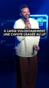 1.5M views · 28K reactions | Il laisse une capote usagé dans le lit de sa meuf ️ En spectacle à Paris et dans toute la France ️ Vous pensez qu’il l’a fait exprès ou pas ? #ninoarial #comedy #couple #humoriste #standupcomedy #mariage #StandUP #impro #humour #spectacle | Nino Arial | Facebook