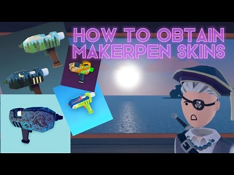 How to obtain Makerpen skins | RecRoom Tutorial
