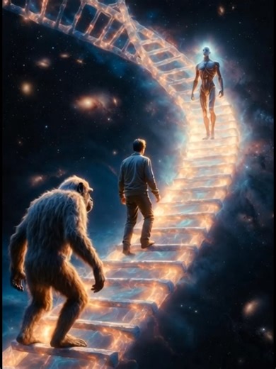 The Next Step of Evolution! #HumanEvolution #AIAscension #FutureOfHumanity #MythicScience #EvolutionStory #AICinematic