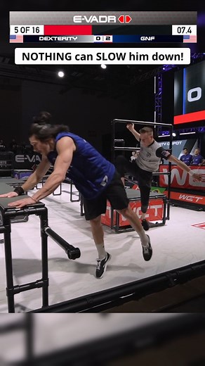 149K views · 1.2K reactions | Aaron moves fluidly through the bars as though there's nothing there! Would you want him on your team? Chaser: Aaron Lucas - Dexterity Depot Evader: Joseph Rizzo - GNF #parkour #freerunning #speed #protag #sport | World Chase Tag | Facebook