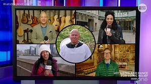 84K views · 119 reactions | Their costumes might be unorthodox, but can the The One Show reporters sing and dance? We'll find out tonight on #LetsSingAndDance for Comic Relief.  The fun begins at 6.45pm on BBC One. | BBC One | Facebook