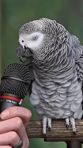 Smart Parrot Tries to Talk Like a Human 😂🦜#ParrotTalent#ParrotTraining#TalkingParrot#SmartParrot