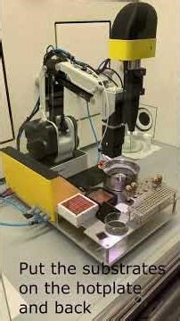 Automated Spin-Coating Robot | Full 1-Minute Demo