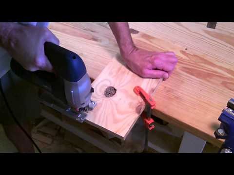 How to Cut a Slot in a Board with a Jigsaw