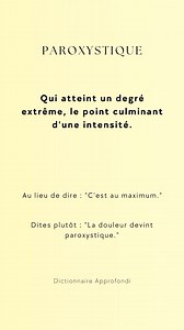 "Entendre un commentaire oblique et essayer de comprendre son sens caché. Comment faites-vous ?" | Dictionnaire approfondi