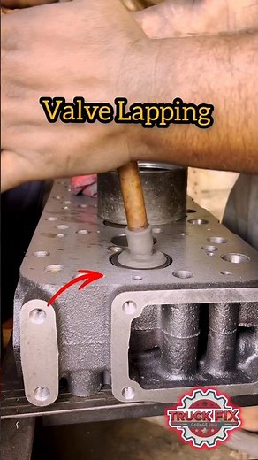 Satisfying Engine Valve Lapping ASMR 🛠️ #mechanic #engine #valve #shorts #tools #fyp #skills #head