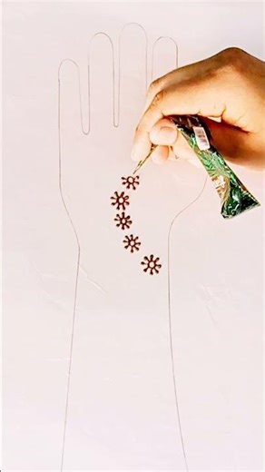 Easy simple flower 🌺 mehndi designs #henna #new #shortvideo #viralvideo #trending mehndi designs.