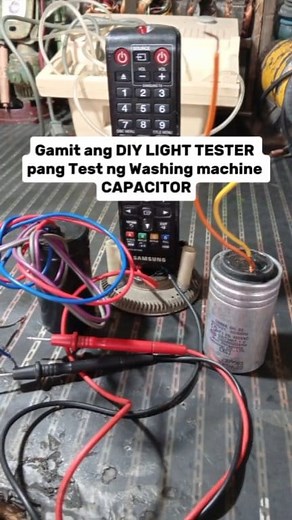3.1K views · 24 reactions | WASHING MACHINE CAPACITOR TEST gamit ang #diy #lighttester #inventorbutingting #diskartengbutingting | Inventor Butingting Atbp. | Facebook
