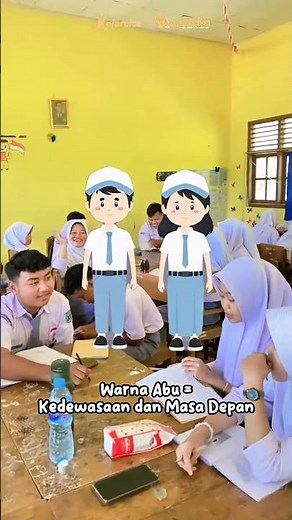 Why Do School Uniforms in Indonesia Have Different Colors at Each Level?