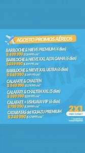 ⚠️ AGOSTO = Circuitos en AVION ⚠️ Aéreos = viajan 2 y paga 1 ! PROMOS IMBATIBLES. Info = https://www.kilometrounoaereos.com.ar/destinos-detallado/308-agosto-2024-salidas-bsas.html | KM UNO - Kilometro Uno Viajes