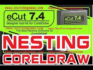 How to Use eCut Nesting in X3-2026 UP | Advertising, LED, CAD, Laser, CNC, DXF