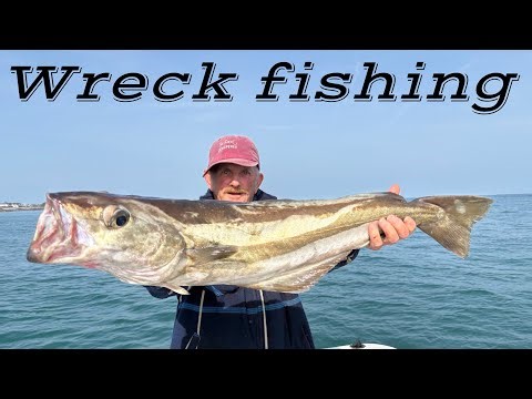 Wreck fishing for pollock