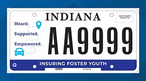 License plate supporting foster children needs boost to stay on Indiana roads