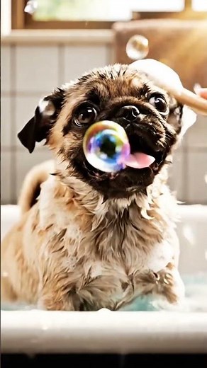 Puppy’s First Bath #PuppyBath #DogCareTips #PetLoversUSA