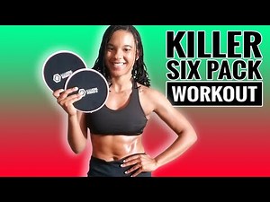 15 Min Core Slider Workout | Ab & Oblique Burner at Home