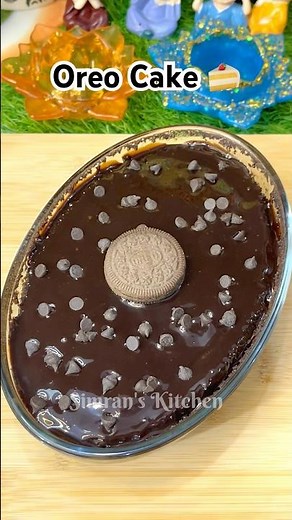 3-Ingredient Oreo Cake! tutorial #Shorts #recipe #cake #viral #oreo #trending #youtubeshorts #food