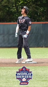 Ty Page ('28 GA) rips an RBI 2B for 6-4-3 DP Athletics in the RaceTrac #SEWS | Perfect Game USA