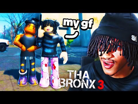 I Played with my GIRLFRIEND in Roblox Tha Bronx 3