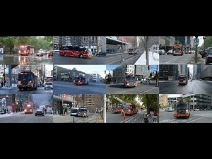 POMPIERS MONTREAL FIREFIGHTERS IN ACTION / FIRE TRUCKS RESPONDING / COMPILATION / BEST OF 2020 / 30X